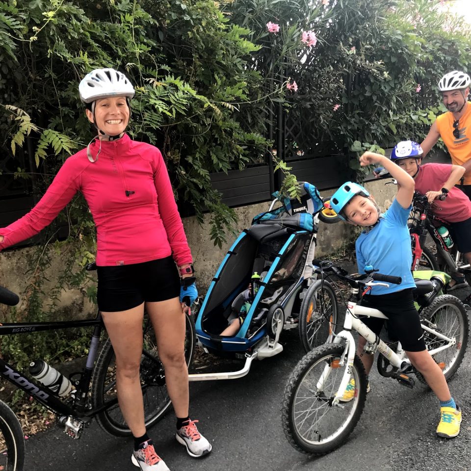 famille cycliste vélodyssée Marennes