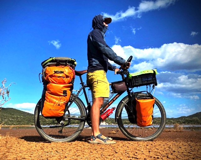 la galère des bagages à vélo